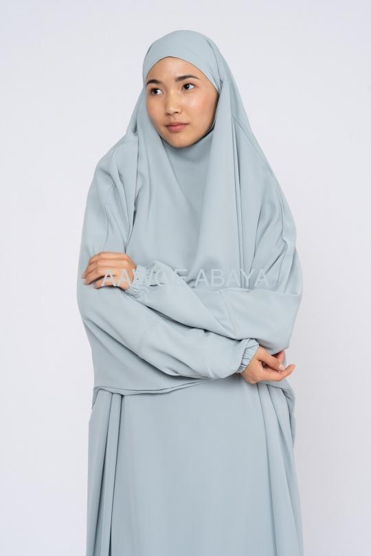 Abaya Femme Noir SILVER FASHION 2305 Efashion Paris