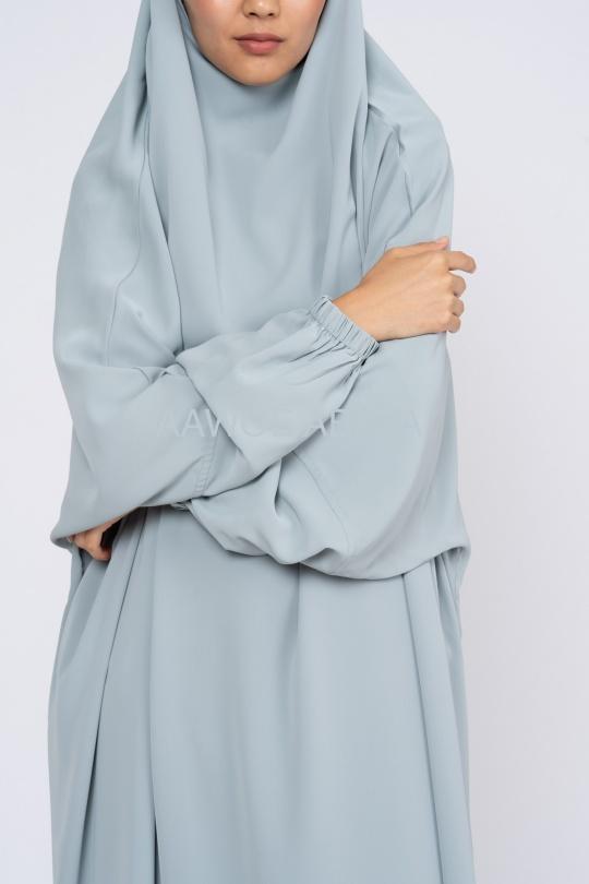 Abaya Femme Noir SILVER FASHION 2305 Efashion Paris