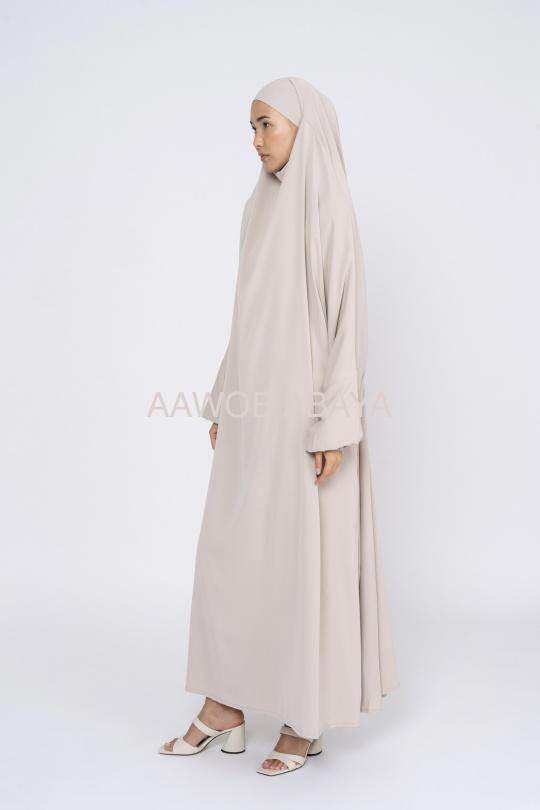 Abaya Femme Noir SILVER FASHION 2305 Efashion Paris