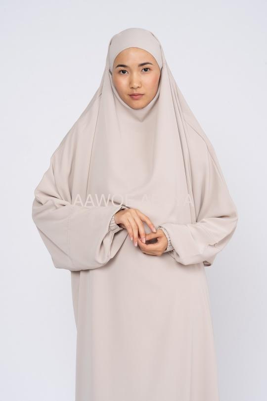 Abaya Femme Noir SILVER FASHION 2305 Efashion Paris