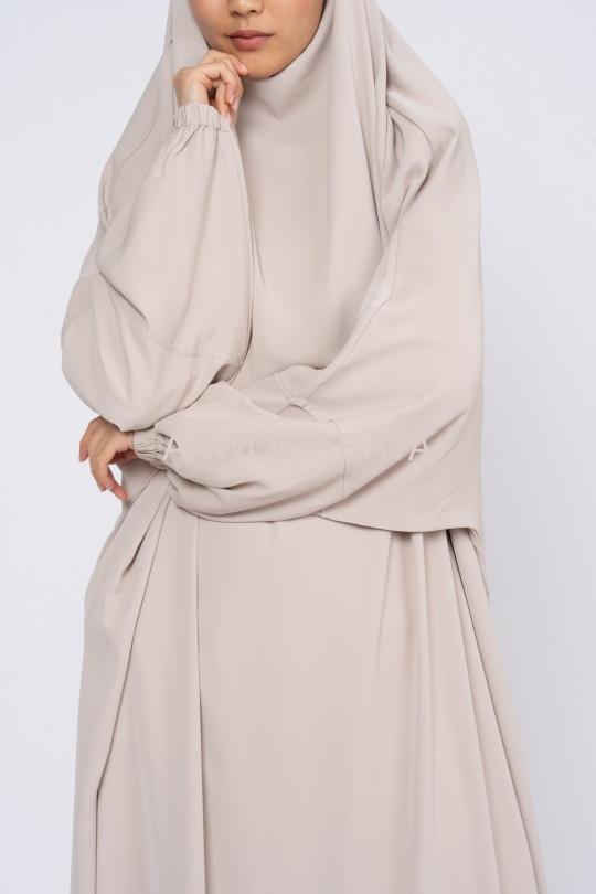 Abaya Femme Noir SILVER FASHION 2305 Efashion Paris