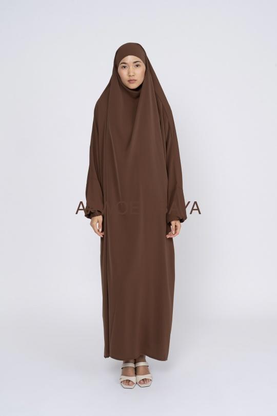 Abaya Femme Noir SILVER FASHION 2305 Efashion Paris