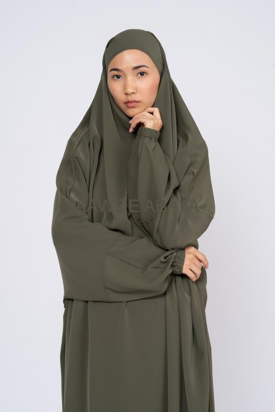 Abaya Femme Noir SILVER FASHION 2305 Efashion Paris