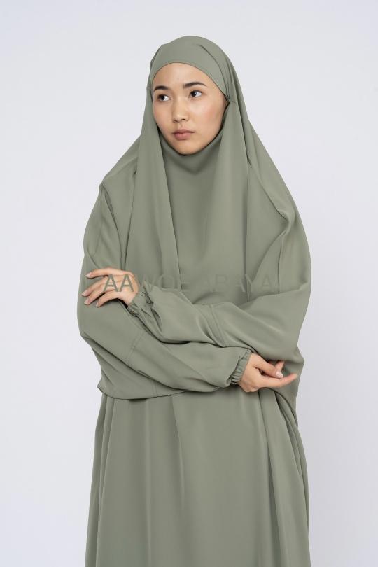 Abaya Femme Noir SILVER FASHION 2305 Efashion Paris