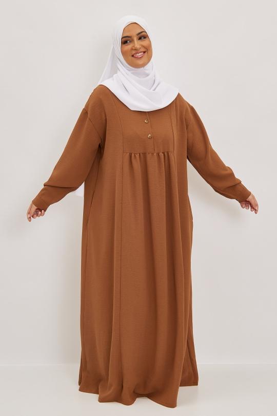 Abaya Femme Lavande SILVER FASHION 2137 Efashion Paris