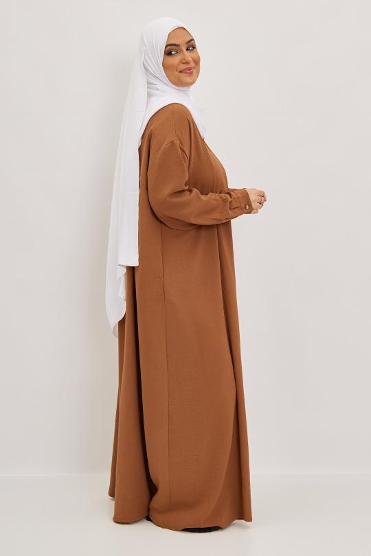 Abaya Femme Lavande SILVER FASHION 2137 Efashion Paris