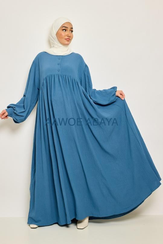 Abaya Femme Vieux rose SILVER FASHION 2607 Efashion Paris