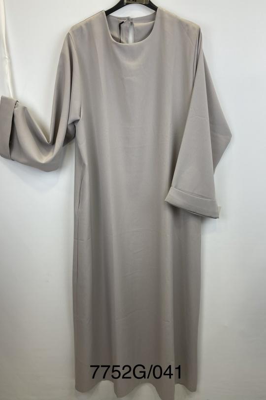 Abaya Femme Ecru SILVER FASHION 775G Efashion Paris