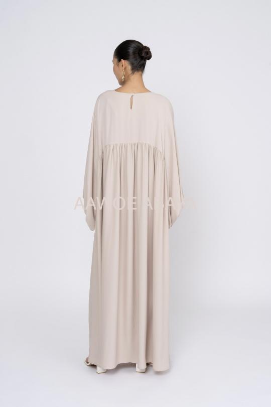 Abaya Femme Gris SILVER FASHION 3001 Efashion Paris