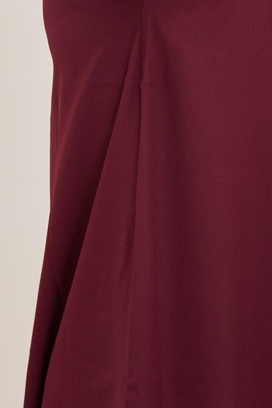 Abaya Femme Prune SILVER FASHION 7751 Efashion Paris