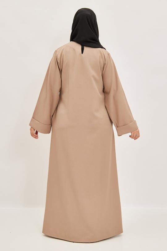 Abaya Femme Prune SILVER FASHION 7751 Efashion Paris