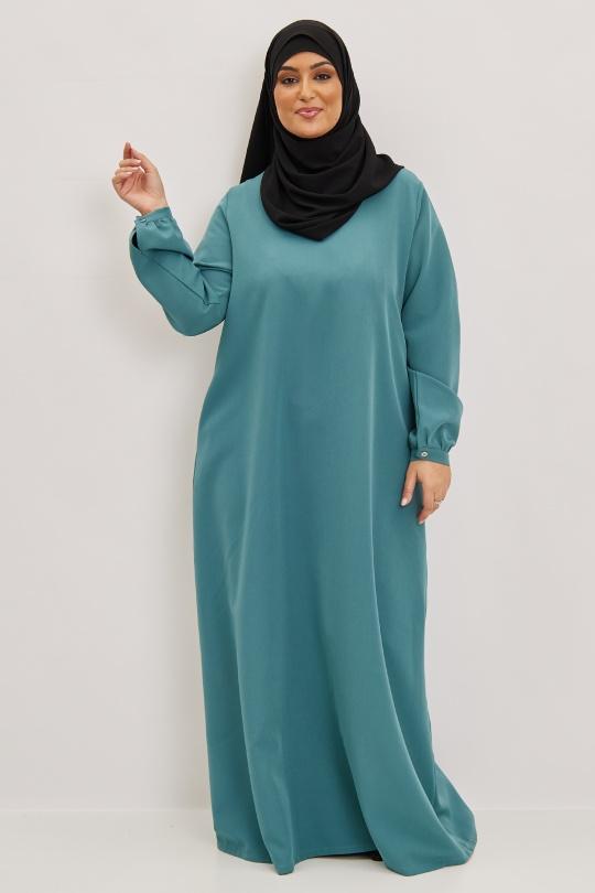 Abaya Femme Blanc SILVER FASHION 2112 Efashion Paris