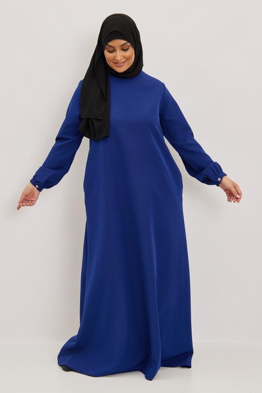 Abaya Femme Blanc SILVER FASHION 2112 Efashion Paris
