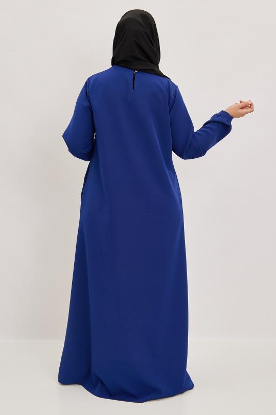 Abaya Femme Blanc SILVER FASHION 2112 Efashion Paris