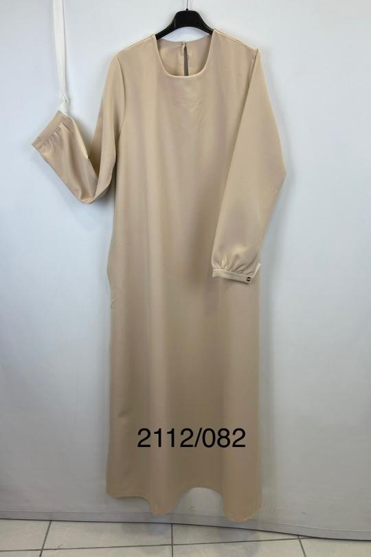 Abaya Femme Blanc SILVER FASHION 2112 Efashion Paris