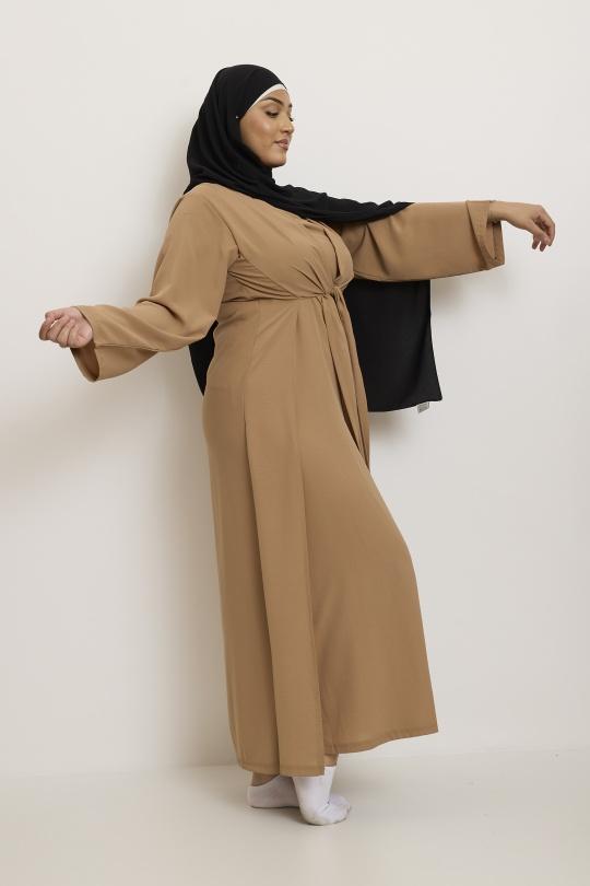 Abaya Femme Camel SILVER FASHION 01ER Efashion Paris