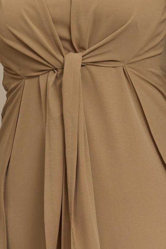 Abaya Femme Camel SILVER FASHION 01ER Efashion Paris