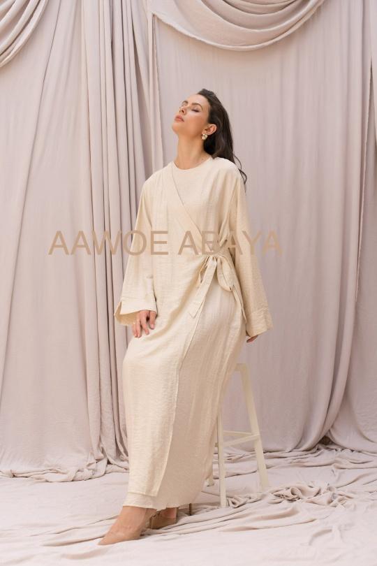 Abaya Femme Noir SILVER FASHION 2421 Efashion Paris