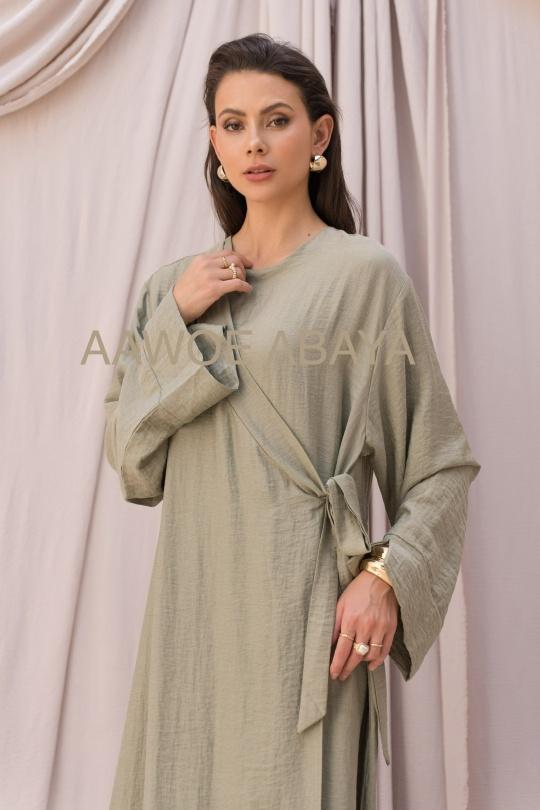Abaya Femme Noir SILVER FASHION 2421 Efashion Paris