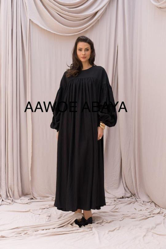 Abaya Femme Kaki clair SILVER FASHION 2433 Efashion Paris