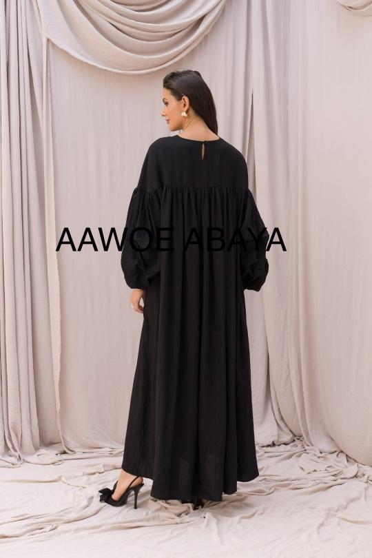 Abaya Femme Kaki clair SILVER FASHION 2433 Efashion Paris