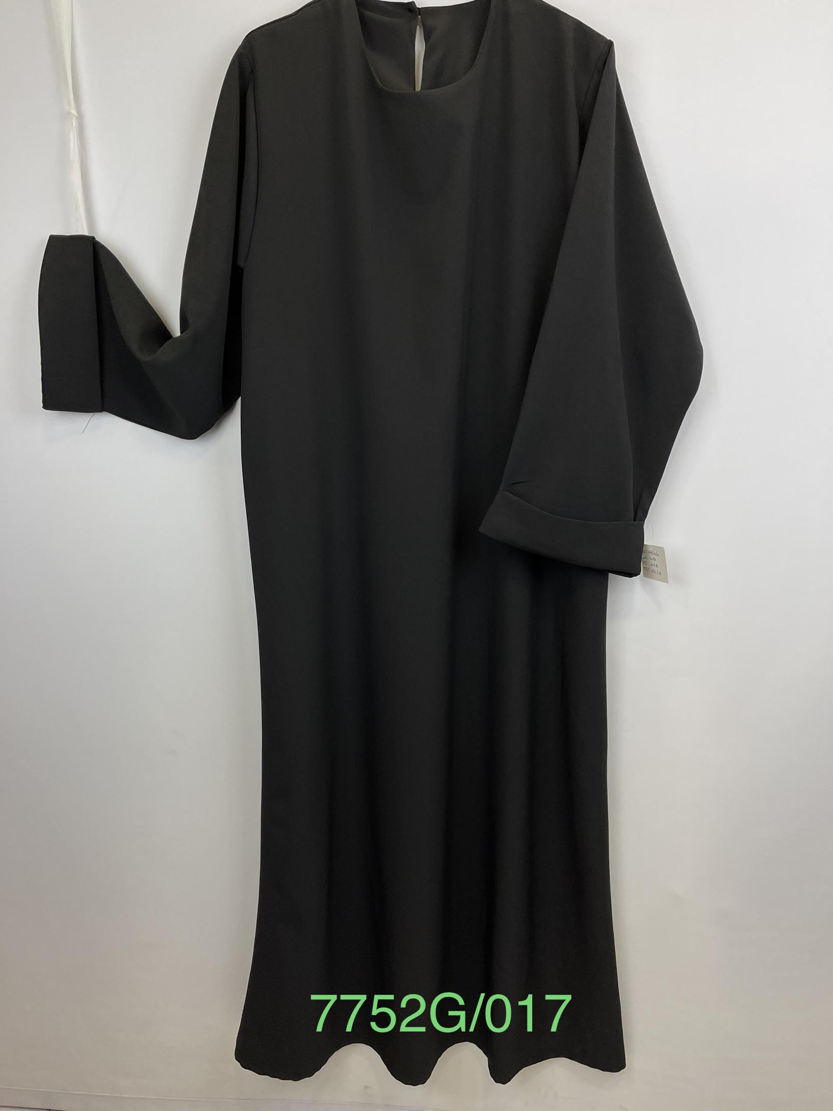 Abaya Femme Noir SILVER FASHION 7752G #c Efashion Paris
