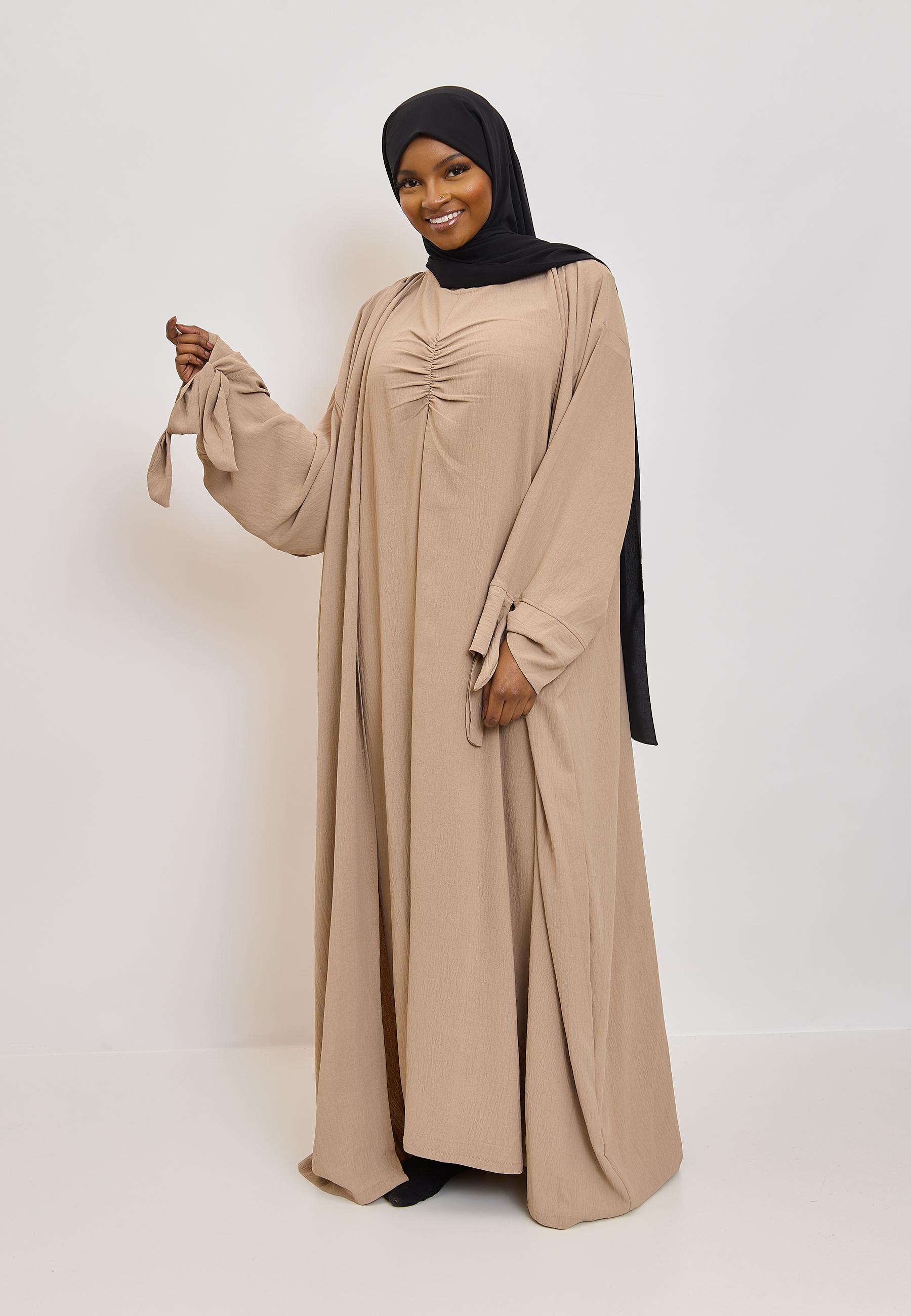 Abaya Femme Beige SILVER FASHION 2601 #c Efashion Paris