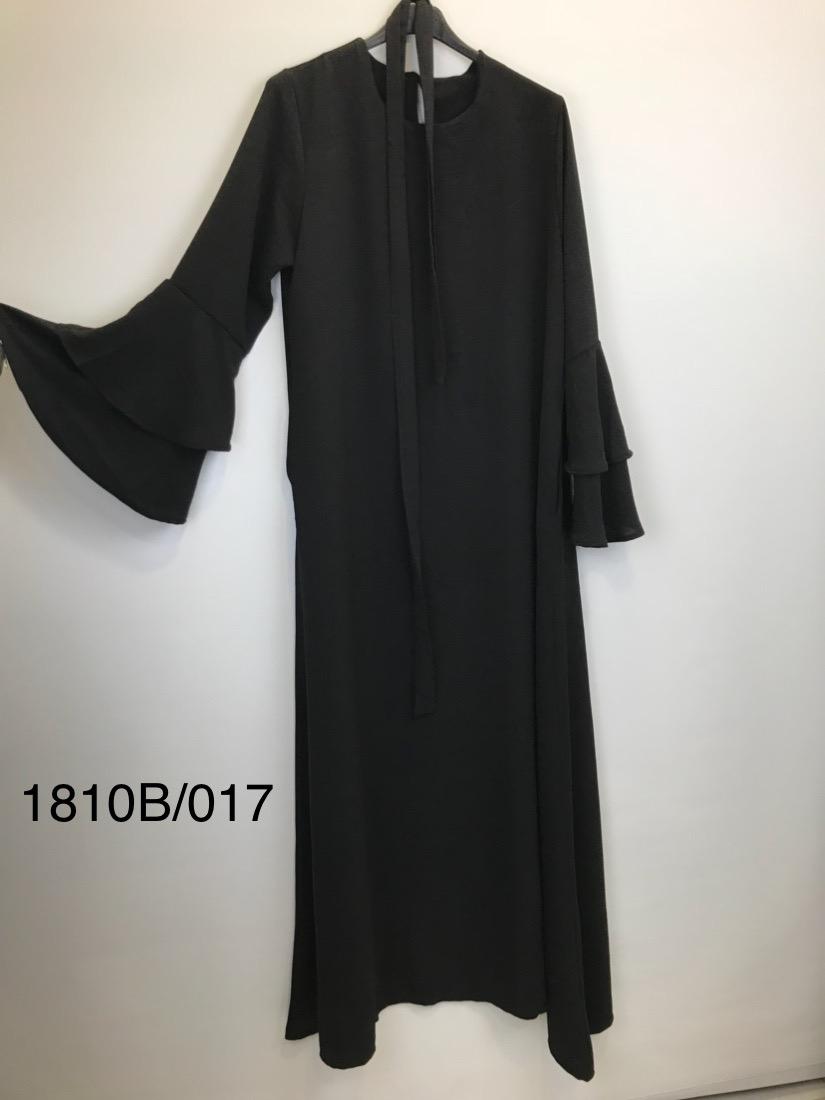 Abaya Femme Noir SILVER FASHION 1810B #c Efashion Paris