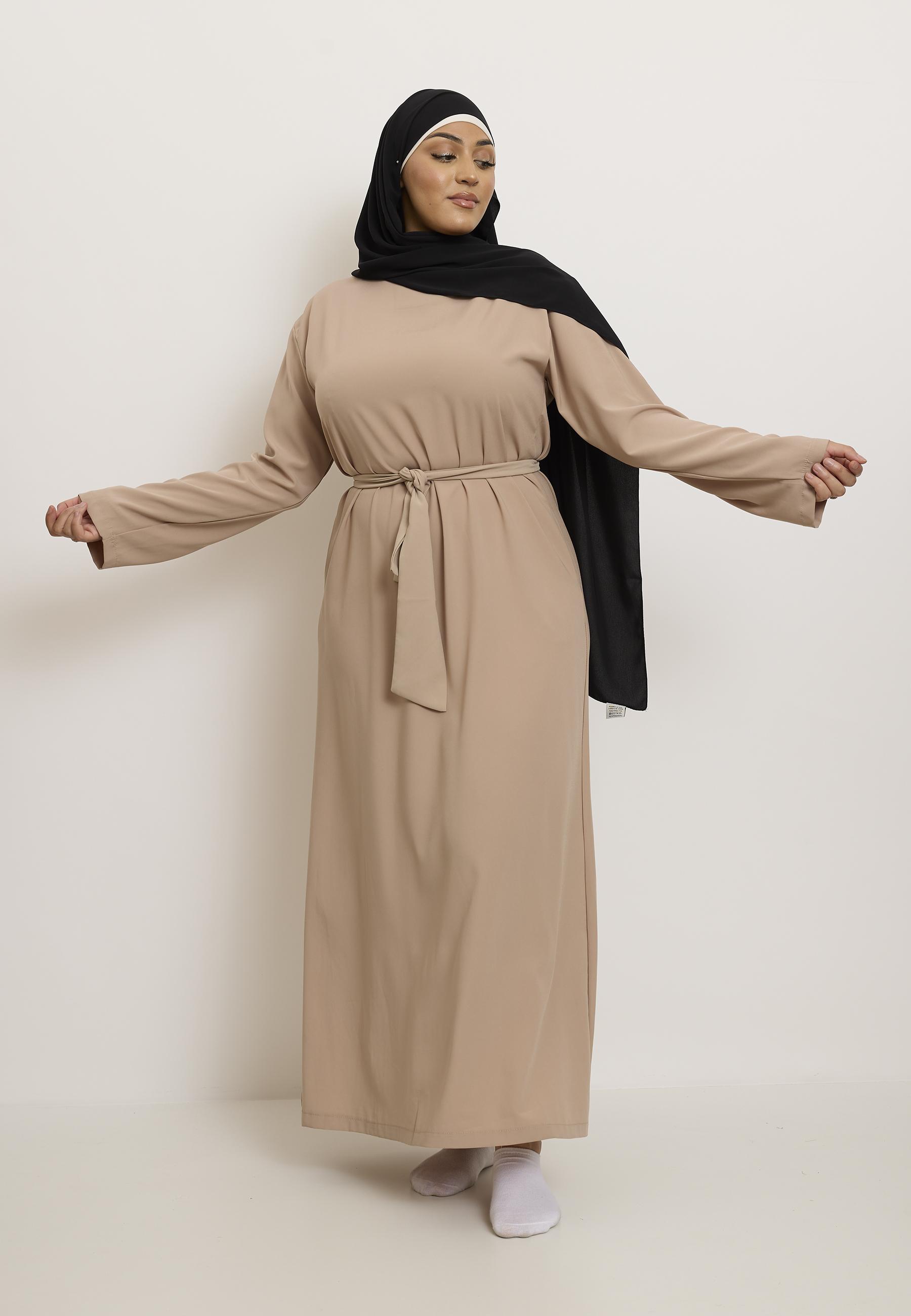 Abaya Femme Beige SILVER FASHION 2009R #c Efashion Paris