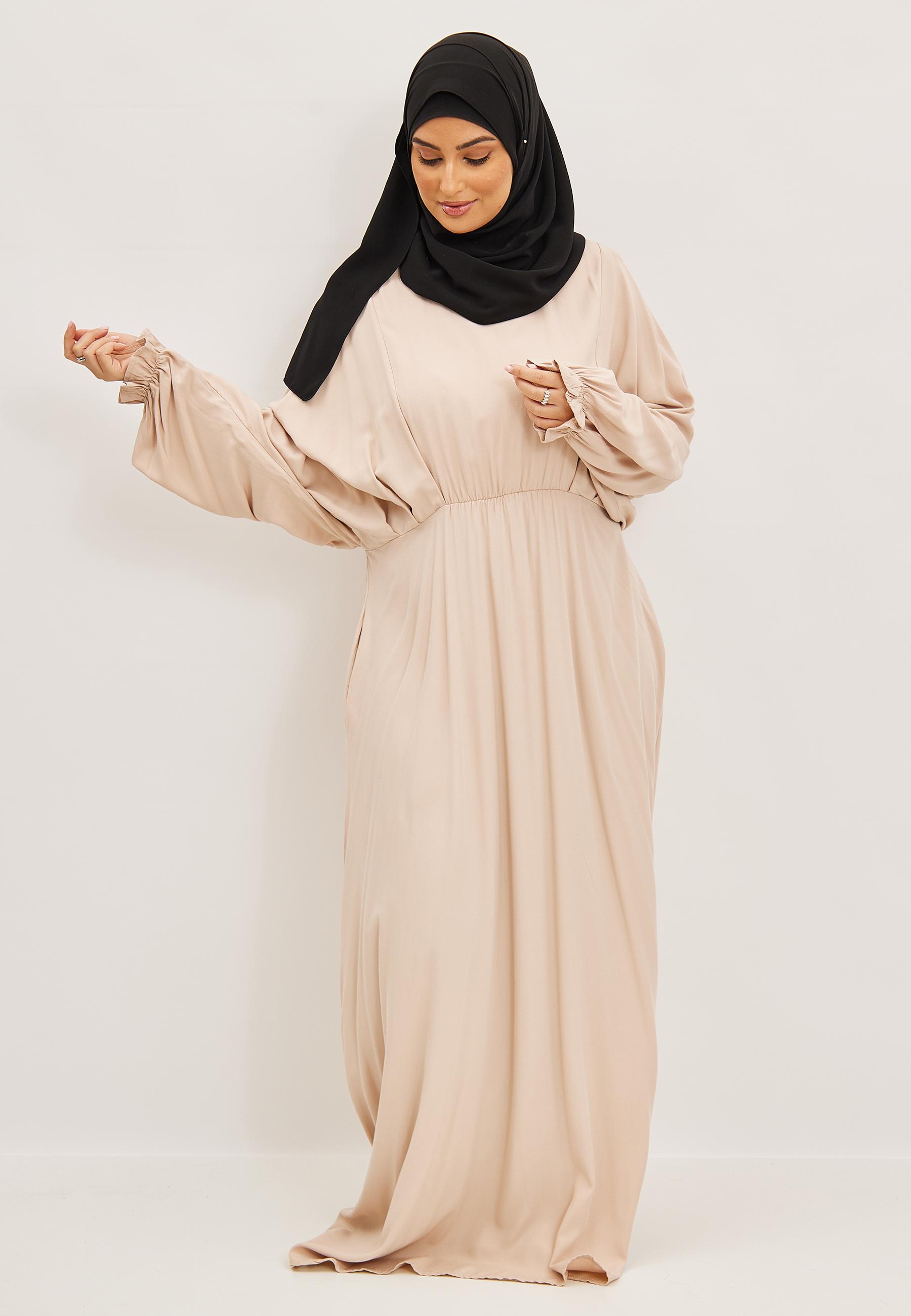 Abaya Femme Noir SILVER FASHION 2064 #c Efashion Paris