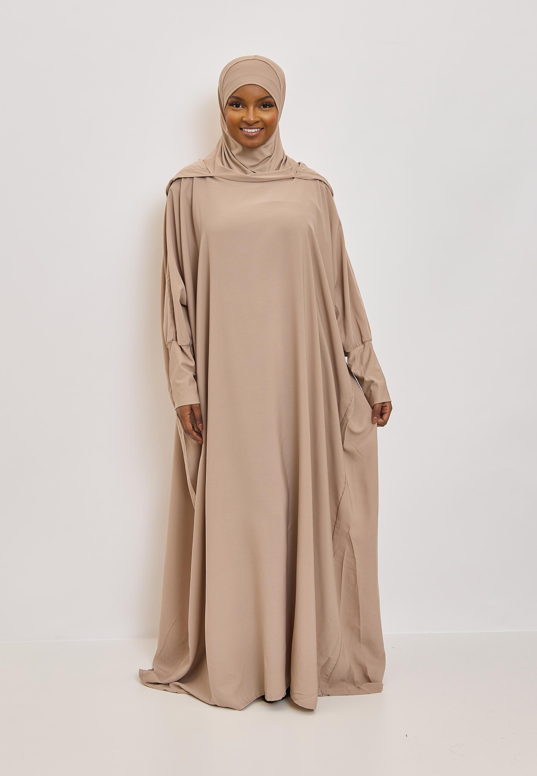 Abaya Femme Beige SILVER FASHION 011R #c Efashion Paris