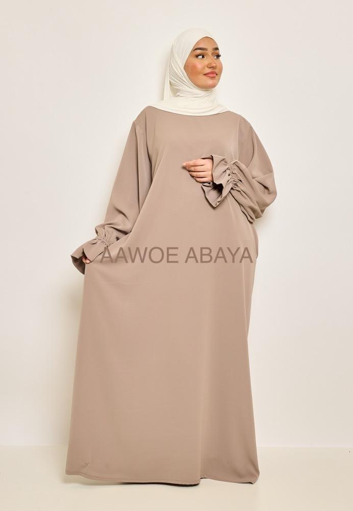 Abaya Femme Noir SILVER FASHION 2332 #c Efashion Paris