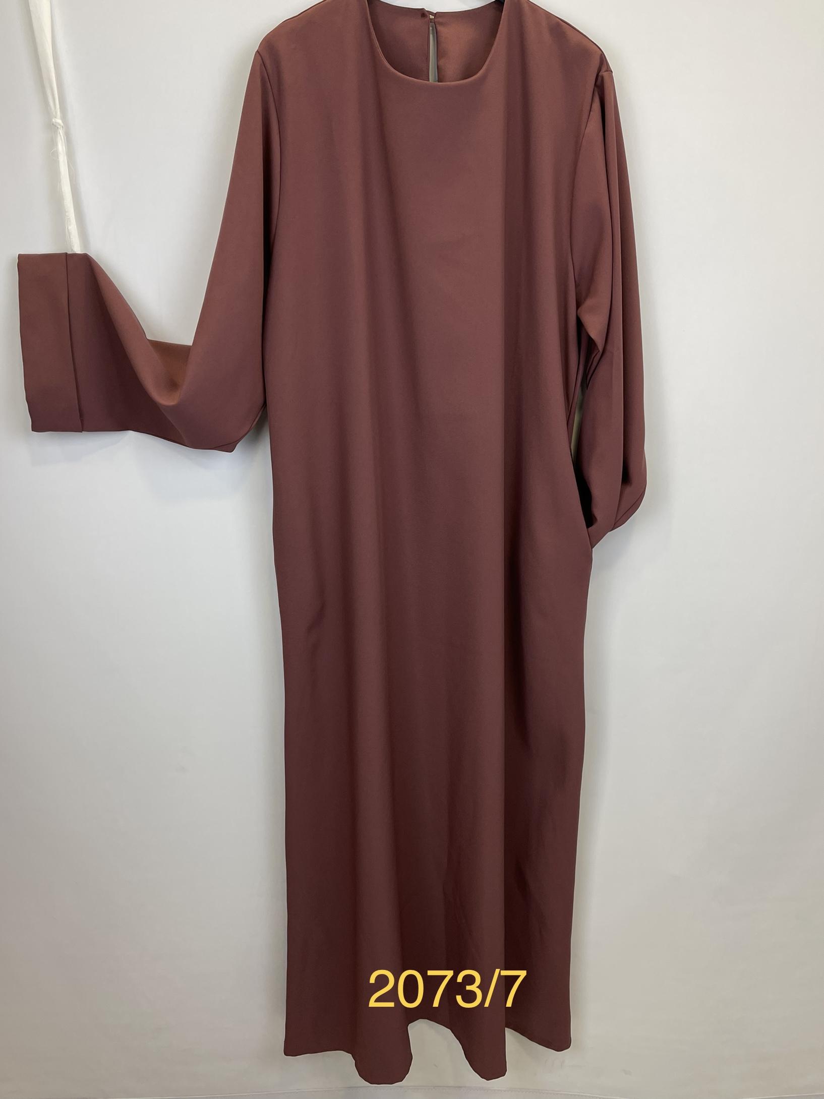 Abaya Femme Magenta SILVER FASHION 2073 #c Efashion Paris