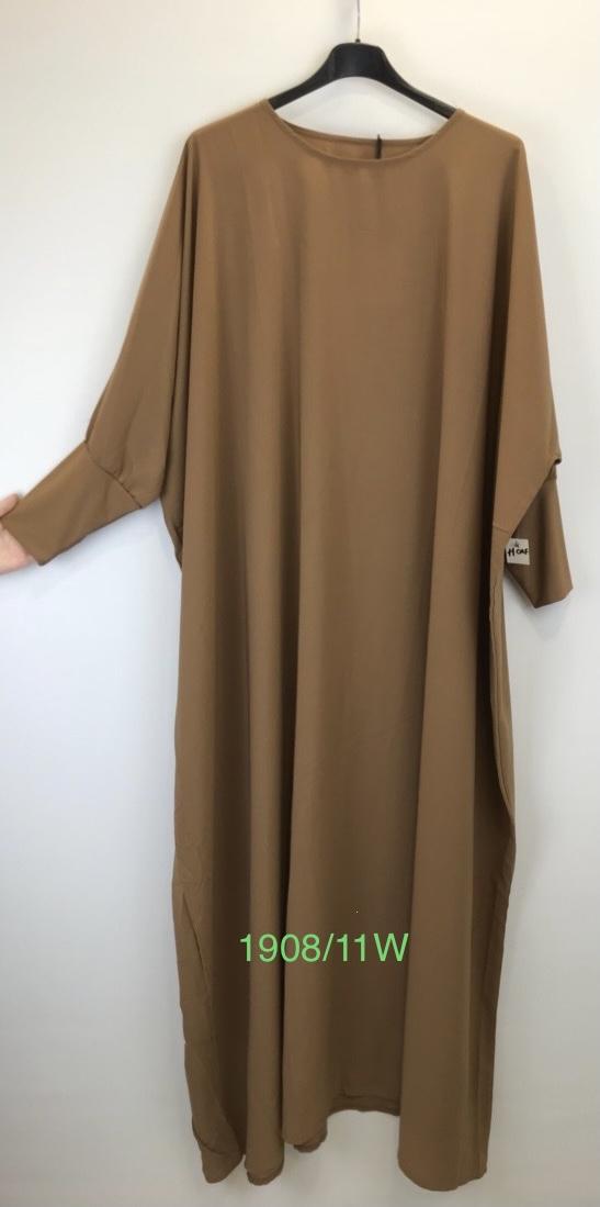 Abaya Femme Café-Camel SILVER FASHION 1908 #c Efashion Paris