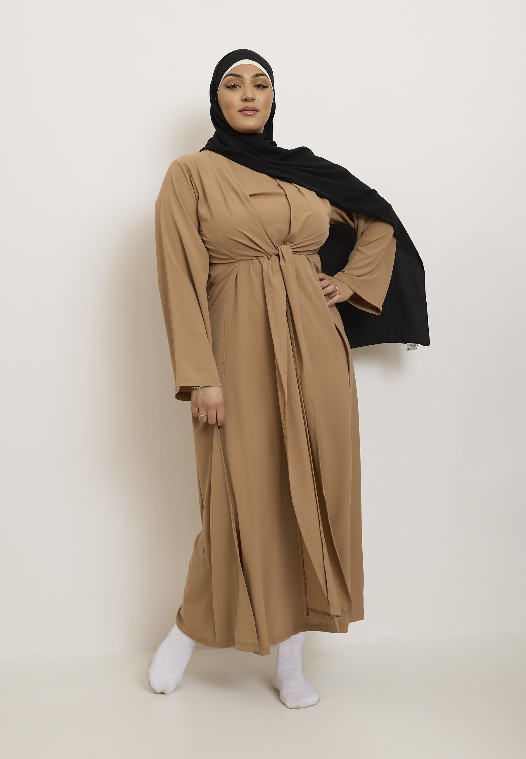 Abaya Femme Camel SILVER FASHION 01ER #c Efashion Paris