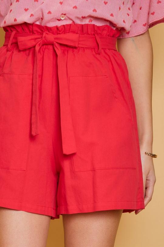 Shorts Femme Vert LOVIE & Co 3692P Efashion Paris