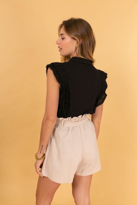 Shorts Femme Vert LOVIE & Co 3692P Efashion Paris