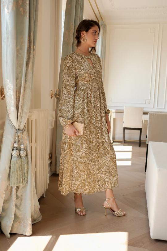 Robes longues Femme Rouge LOVIE & Co 4641D-ALEXANDRA Efashion Paris