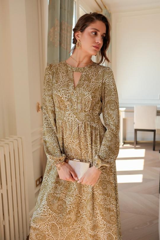 Robes longues Femme Rouge LOVIE & Co 4641D-ALEXANDRA Efashion Paris