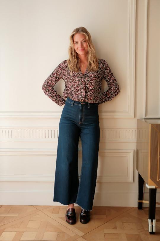 Chemises Femme Violet LOVIE & Co ASD93312-HELOISE Efashion Paris