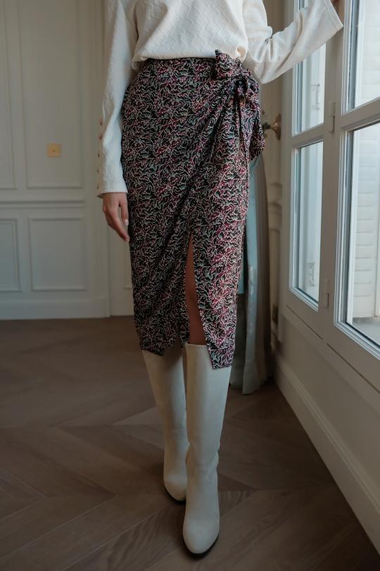 Skirts Women Blue LOVIE & Co 4639S-IRVING Efashion Paris