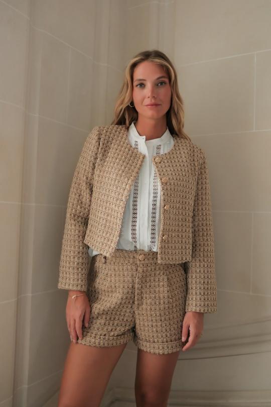 Shorts Femme Noir LOVIE & Co 4599P-JOSEPH Efashion Paris