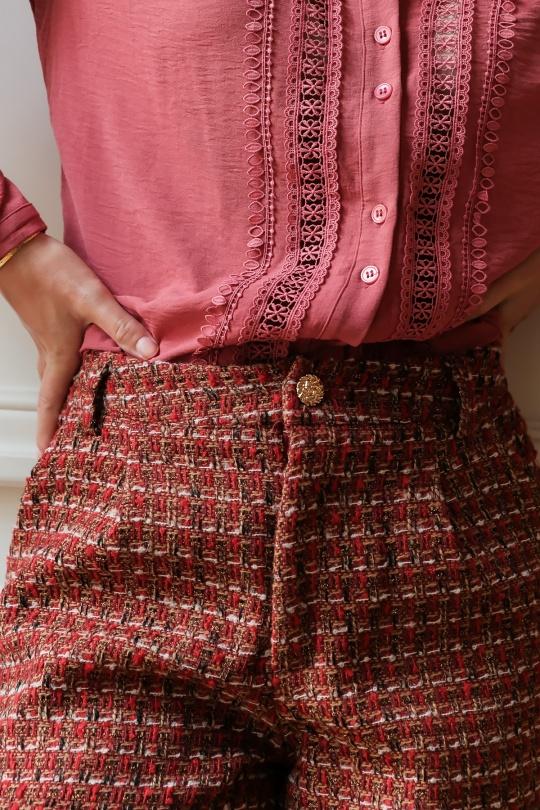 Shorts Femme Noir LOVIE & Co 4599P-JOSEPH Efashion Paris