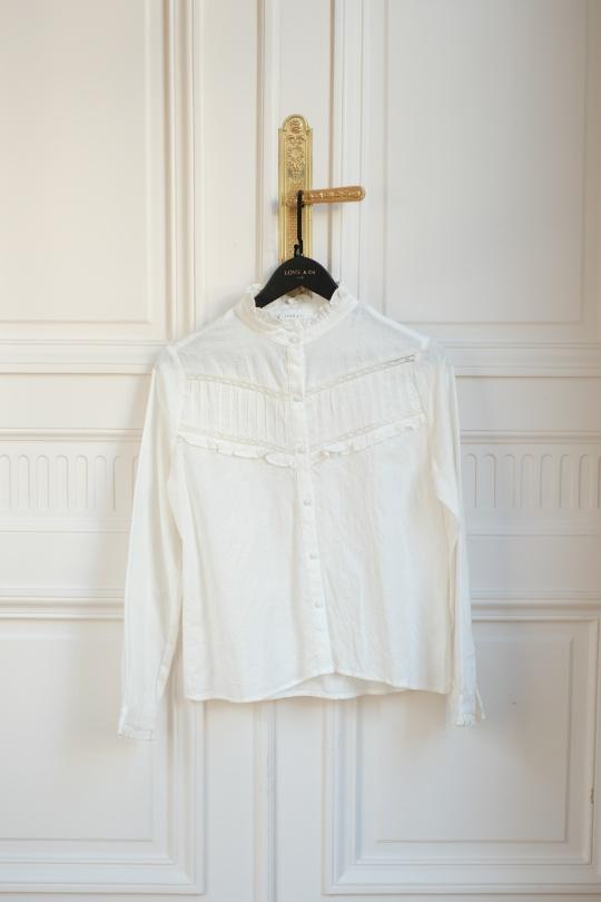 Camicie Donna White LOVIE & Co 4880T-FINN Efashion Paris