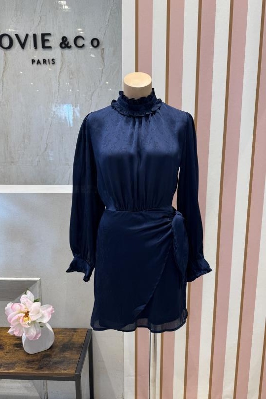 Robes courtes Femme Bleu LOVIE & Co 5000D-ESTELLE Efashion Paris