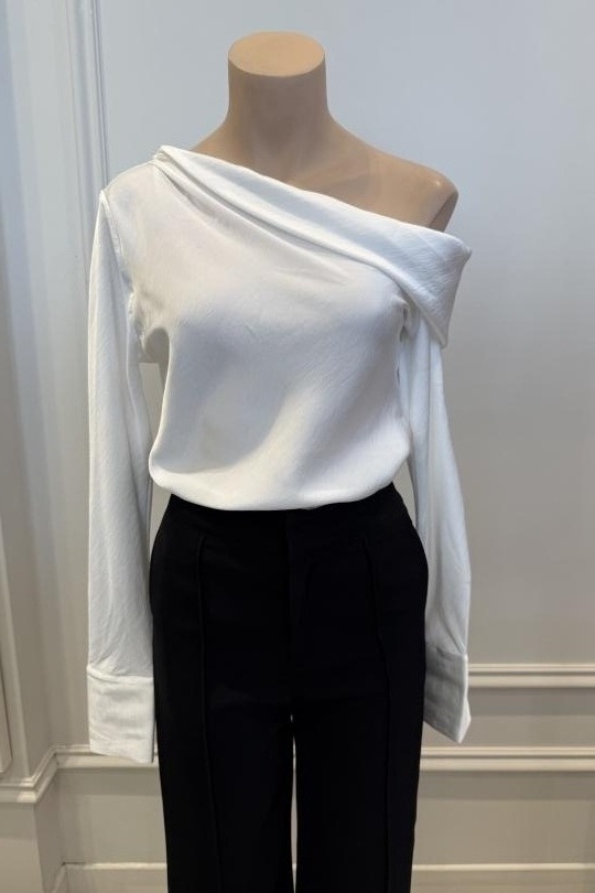 Tops Femme Blanc LOVIE & Co 4999T-HERA Efashion Paris