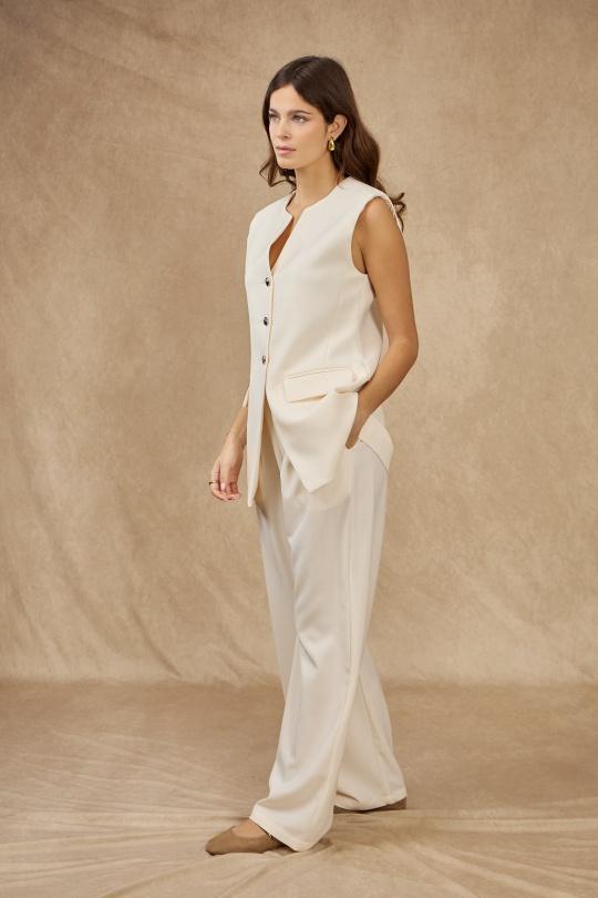 Tops Femme Blanc LOVIE & Co L2510141-JACK Efashion Paris