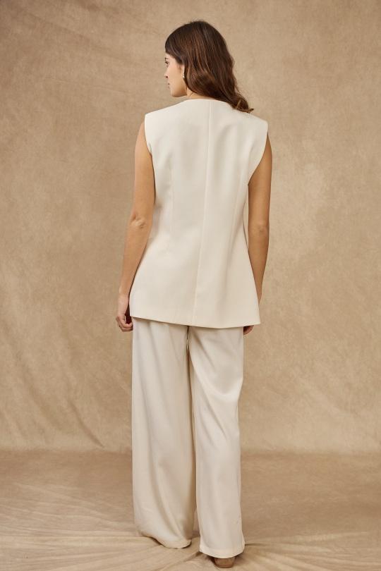 Tops Femme Blanc LOVIE & Co L2510141-JACK Efashion Paris