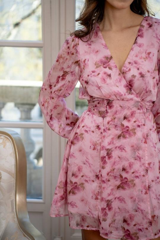 Robes courtes Femme Orange LOVIE & Co 5082D-1-MILIE Efashion Paris