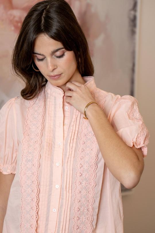 Camisas Mujer Pink LOVIE & Co 5138T-KATRIN Efashion Paris